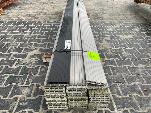 Wpc dekdeel grey 2,3x14,5x300 (27x) - afbeelding 3 van  3