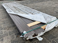 Wpc fiberdeck massief 2.3x21x400 cm (11x) - afbeelding 1 van  3