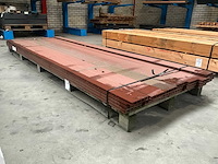 Wpc kunststof dekdeel 2,3x14,5x300 cm (29x) - afbeelding 1 van  5