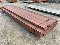 Wpc kunststof dekdeel 2.3x14.5x420 cm (80x) - afbeelding 1 van  5