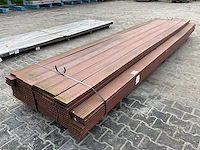 Wpc kunststof dekdeel 2.3x14.5x420 cm (80x) - afbeelding 2 van  5