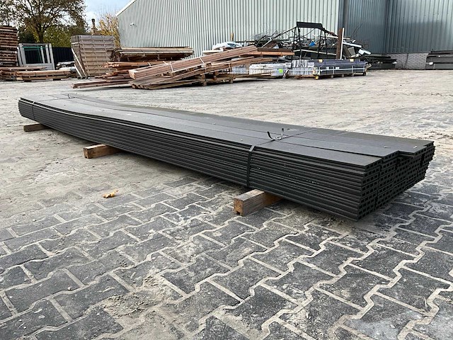 Wpc kunststof dekdeel antra 2.3x14.5x420 cm (44x) - afbeelding 3 van  5