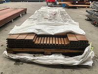 Wpc kunststof gardenwall 2,5x12,1x300 cm (44x) - afbeelding 3 van  5