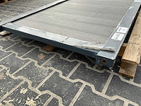 Wpc-premium poort 183x98 cm dark grey - afbeelding 3 van  5