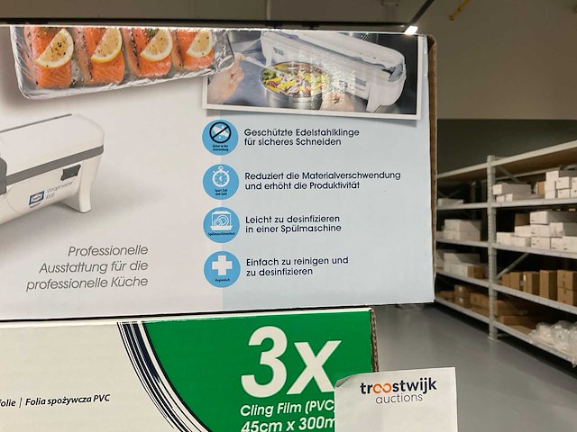 Wrapmaster 3000 folie afroller - afbeelding 2 van  3