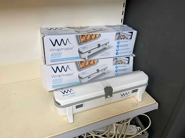 Wrapmaster 4500 sealrol dispensers (2x) - afbeelding 1 van  5