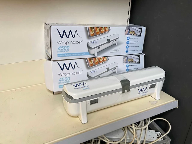 Wrapmaster 4500 sealrol dispensers (2x) - afbeelding 5 van  5