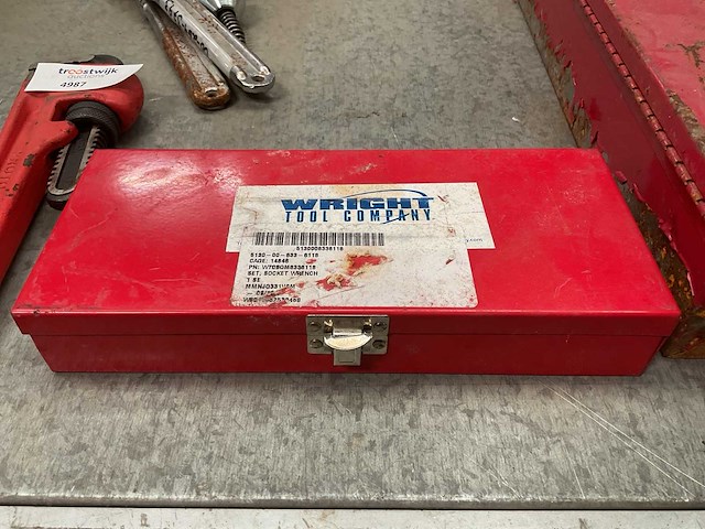 Wright tool company doppenset - afbeelding 4 van  4
