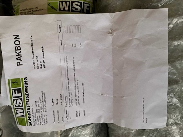 Wsf aluminium schroeffunderingspaal (6x) - afbeelding 2 van  3