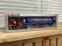 Wsi model 1:50 scania r-line tieleman transport - afbeelding 2 van  2