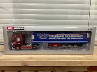 Wsi model 1:50 scania r-line tieleman transport - afbeelding 1 van  2
