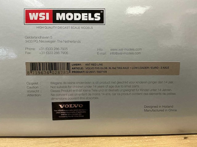 Wsi model 1:50 tieleman transport (2x) - afbeelding 4 van  4