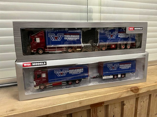 Wsi model 1:50 tieleman transport (2x) - afbeelding 1 van  2