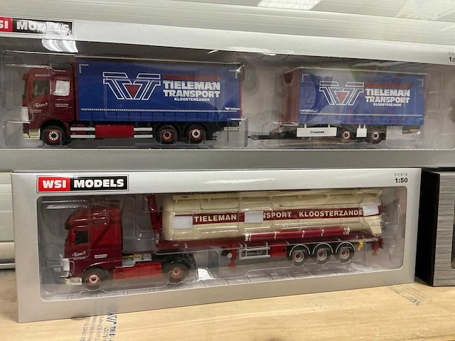 Wsi model 1:50 tieleman transport (4x) - afbeelding 1 van  3