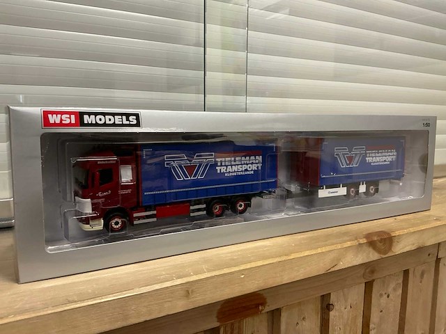 Wsi model 1:50 volvo fh 6x2 tieleman transport - afbeelding 1 van  3