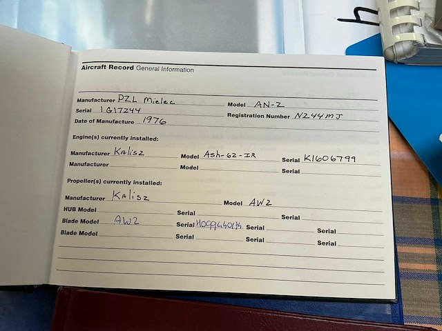 Wsk pzl-mielec antonov an2r tweedekker vliegtuig - afbeelding 51 van  78