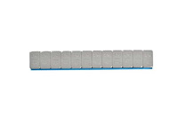 Wsp - plaklood - 12x5g 100 strips 6kg grijs doos (4x) - afbeelding 1 van  3