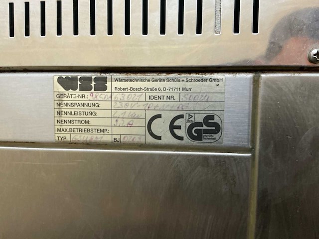 Wss bakkerijoven en rijskast - afbeelding 6 van  7