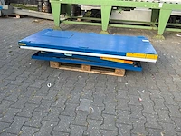 Wtt fördertechnik e.15.11.8.2.0 hydraulische schaarheftafel