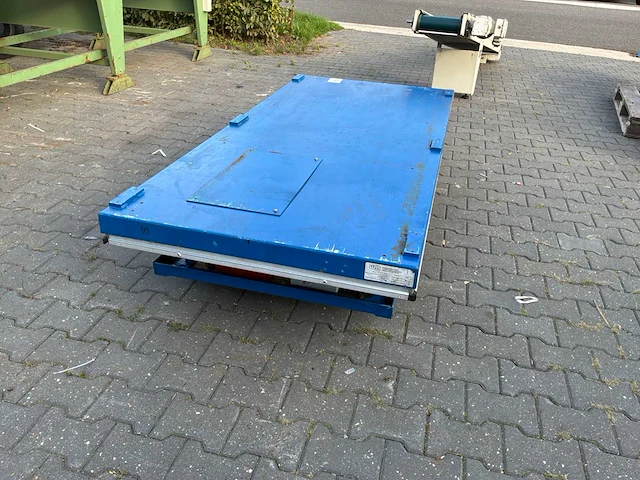 Wtt fördertechnik e.15.11.8.2.0 hydraulische schaarheftafel - afbeelding 3 van  6