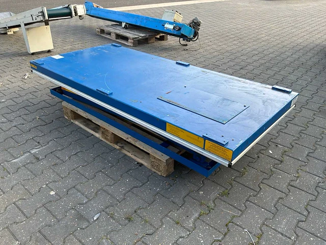 Wtt fördertechnik e.15.11.8.2.0 hydraulische schaarheftafel - afbeelding 4 van  6