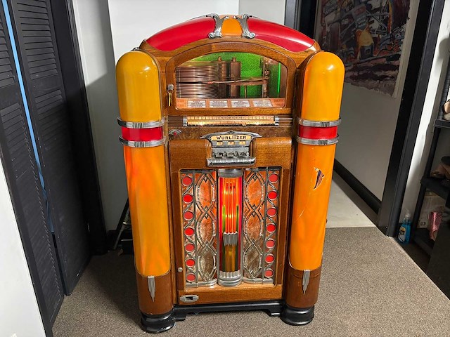 Wurlitzer - 1015 peacock - jukebox - afbeelding 11 van  18