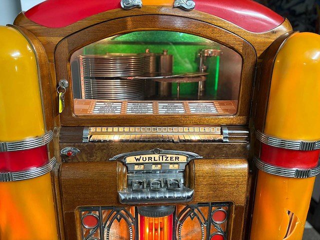 Wurlitzer - 1015 peacock - jukebox - afbeelding 15 van  18