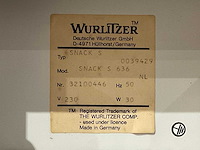Wurlitzer - snack s 636 - snoepautomaat - afbeelding 5 van  7