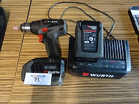 Würth - abs 18 compact - boormachine - afbeelding 1 van  1