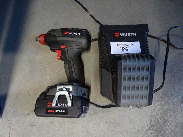 Würth - ass 18-a ec combi - slagmoersleutel - afbeelding 1 van  1