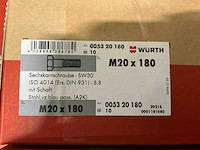 Würth - bout m20x180 mm (290 stuks) - afbeelding 3 van  3