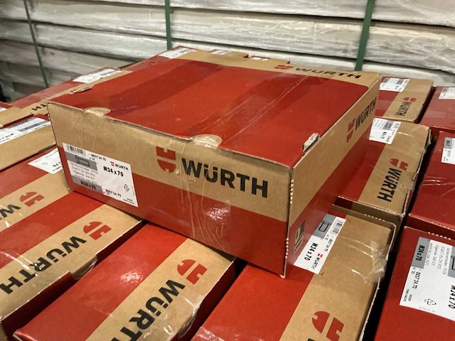 Würth - bout m24x70 mm (525 stuks) - afbeelding 2 van  3