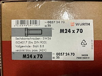 Würth - bout m24x70 mm (525 stuks) - afbeelding 3 van  3