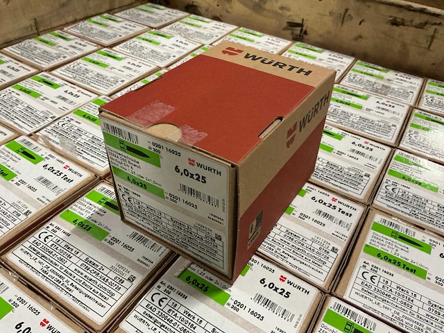 Würth - dunblikschroef 6,0x25 mm (19.800 stuks) - afbeelding 1 van  3