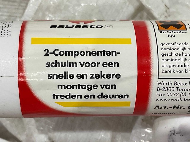 Wurth - partij 2 componenten schuim - afbeelding 6 van  7