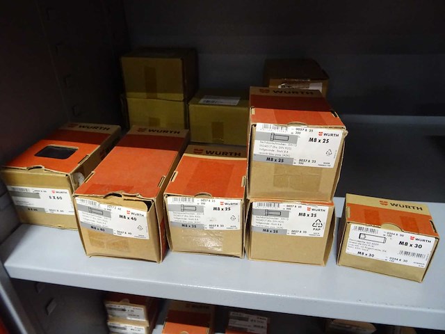 Würth - partij bevestigingsmateriaal, ca 85 verpakkingen - afbeelding 4 van  7