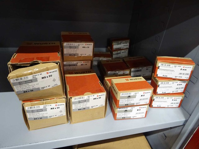 Würth - partij bevestigingsmateriaal, ca 85 verpakkingen - afbeelding 5 van  7