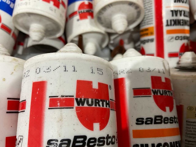 Wurth - partij siliconen kit - afbeelding 3 van  7