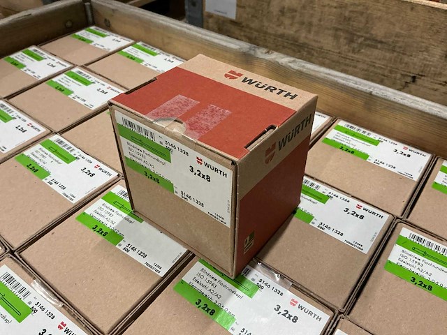 Würth - popnagel 3,2x8 mm (25.000 stuks) - afbeelding 1 van  3