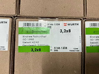 Würth - popnagel 3,2x8 mm (25.000 stuks) - afbeelding 3 van  3