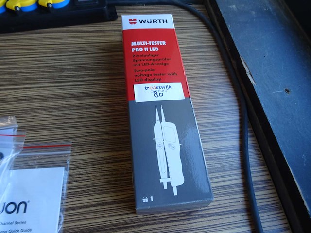 Würth - pro ii led - multitester - afbeelding 1 van  1