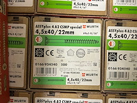 Würth - schroef 4,5x40/22 mm - rvs - (12.000 stuks) - afbeelding 3 van  3