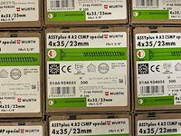 Würth - schroef 4x35/23 mm - rvs - (30.500 stuks) - afbeelding 3 van  3