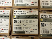 Würth - schroef 5x40/25 mm (34.500 stuks) - afbeelding 3 van  3