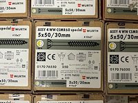 Würth - schroef 5x50/30 mm (12.500 stuks) - afbeelding 3 van  3