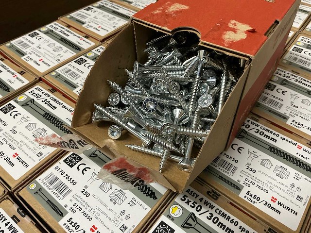 Würth - schroef 5x50/30 mm (19.250 stuks) - afbeelding 2 van  3