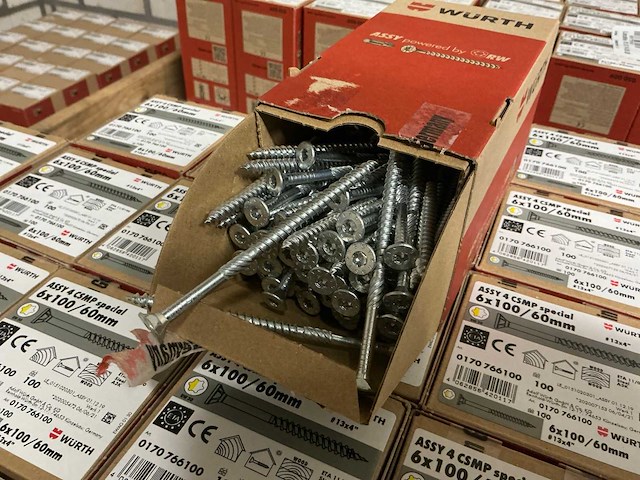 Würth - schroef 6x100/600 mm (6.600 stuks) - afbeelding 1 van  4