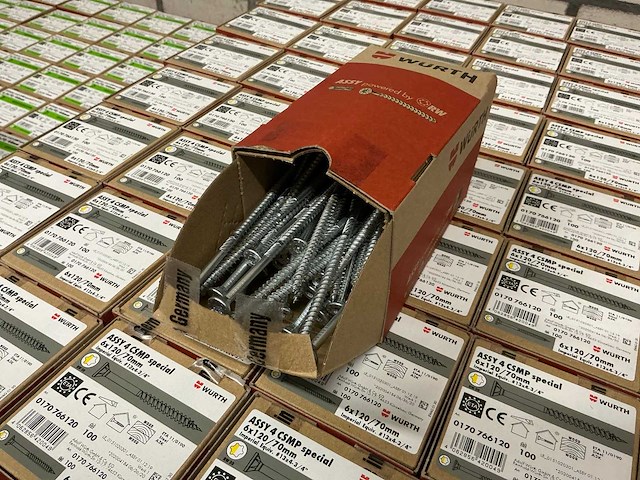 Würth - schroef 6x120/70 mm (5.000 stuks) - afbeelding 2 van  3