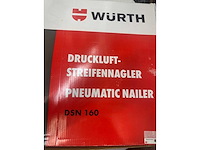 Würth - spijkerpistool dsn 160 perslucht tacker 100-160mm - afbeelding 2 van  4