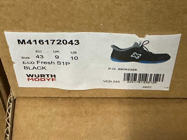 Würth - werkschoenen (18x) - afbeelding 4 van  4
